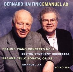 Klav.Kon.2B-dur/Cellokon.Op.78 - Bernard Haitink, Emanuel Ax, Boston Symphony Orchestra, Yo-Yo Ma; Brahms,Johannes (1833-1897)
