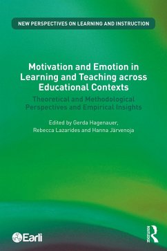 Motivation and Emotion in Learning and Teaching across Educational Contexts (eBook, ePUB)