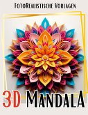 3D Mandala Malbuch ¿Black & White¿