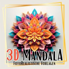 3D Mandala Malbuch 