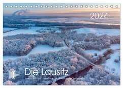 Die Lausitz - Region im Wandel (Tischkalender 2024 DIN A5 quer), CALVENDO Monatskalender - Calvendo;Winzer, Martin