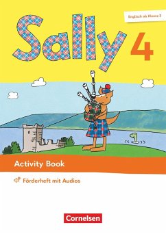 Sally 3. Schuljahr. Activity Book Förderheft- Mit Audios, Wortschatzheft und Portfolio-Heft
