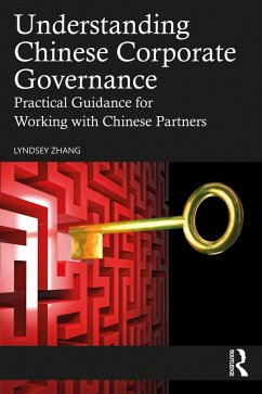 Understanding Chinese Corporate Governance (eBook, ePUB) - Zhang, Lyndsey
