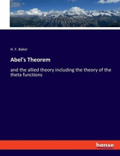 Abel's Theorem - Baker, H. F.