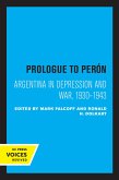 Prologue to Perón (eBook, ePUB)