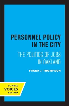 Personnel Policy in the City (eBook, ePUB) Cover Personnel Policy in the City (eBook, ePUB)