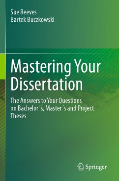 Mastering Your Dissertation (eBook, PDF) - Reeves, Sue; Buczkowski, Bartek