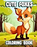 Cute Foxes Coloring Book