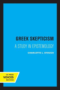 Greek Skepticism (eBook, ePUB) - Stough, Charlotte L.