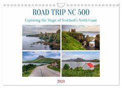 Road trip NC 500, capturing the magic of Scotland's North Coast. (Wall Calendar 2024 DIN A4 landscape), CALVENDO 12 Month Wall Calendar