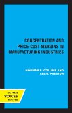 Concentration and Price-Cost Margins in Manufacturing Industries (eBook, ePUB)