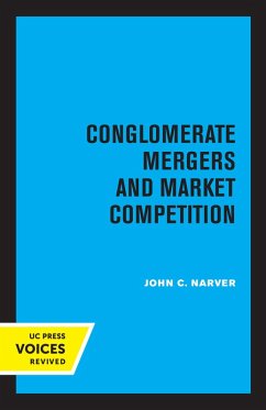 Cover Conglomerate Mergers and Market Competition (eBook, ePUB)