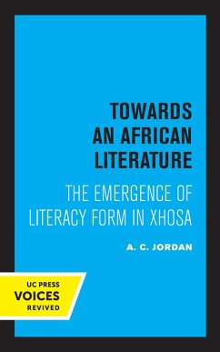 Cover Towards an African Literature (eBook, ePUB)