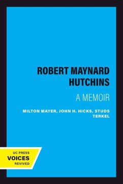 Robert Maynard Hutchins (eBook, ePUB) - Mayer, Milton