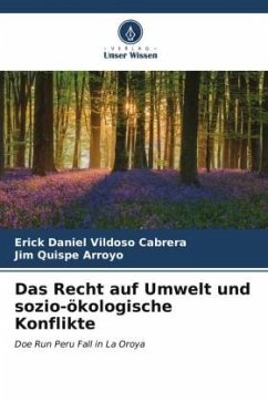 Das Recht auf Umwelt und sozio-ökologische Konflikte - Vildoso Cabrera, Erick Daniel;Quispe Arroyo, Jim