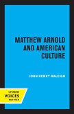 Matthew Arnold and American Culture (eBook, ePUB)