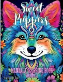 Sweet Puppers Mandala Coloring Book Volume 1