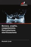 Borace, argilla, coagulazione, flocculazione, sterilizzazione