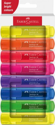 Faber-Castell Textmarker TL 46 Superfluorescent 8er Kartonetui