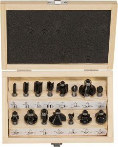 Metabo Fräsersortiment-SP, 6 mm, 15-tlg.