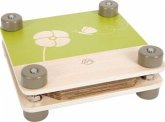 Small foot 12436 - Blumenpresse Discover, Holz/Metall/Pappe, Maße: 18x18cm