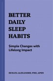 Better Daily Sleep Habits (eBook, ePUB)