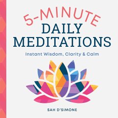 5-Minute Daily Meditations (eBook, ePUB) - D'Simone, Sah
