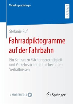 Fahrradpiktogramme auf der Fahrbahn - Ruf, Stefanie