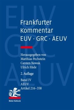 Cover Frankfurter Kommentar zu EUV, GRC und AEUV (2. Aufl.)
