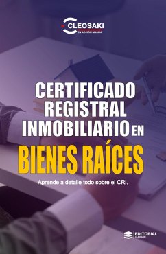Cover Certificado Registral Inmobiliario en Bienes Raices (eBook, ePUB)