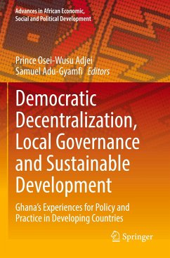 Democratic Decentralization, Local Governance and Sustainable Development