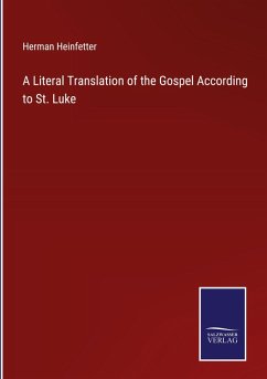Cover A Literal Translation of the Gospel According to St. Luke