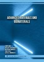 Cover Advanced Materials and Biomaterials (eBook, PDF)