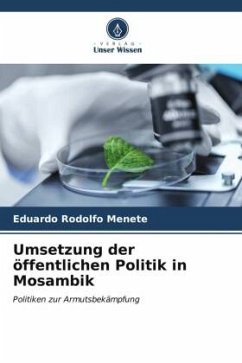 Umsetzung der öffentlichen Politik in Mosambik - Menete, Eduardo Rodolfo