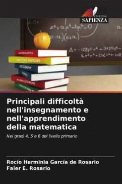 Principali difficoltà nell'insegnamento e nell'apprendimento della matematica - García de Rosario, Rocío Herminia;Rosario, Faier E.