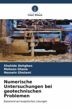 Numerische Untersuchungen bei geotechnischen Problemen - Dehghan, Shahide;Ghane, Mohsen;Gholami, Hossein