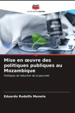 Mise en ¿uvre des politiques publiques au Mozambique - Menete, Eduardo Rodolfo