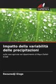 Impatto della variabilità delle precipitazioni