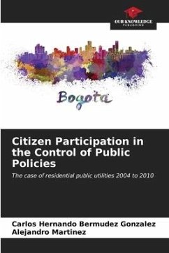 Citizen Participation in the Control of Public Policies - Bermúdez González, Carlos Hernando;Martínez, Alejandro