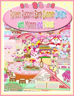 Rolleen Rabbit's Early Summer Delight with Mommy and Friends - Kong, Rowena