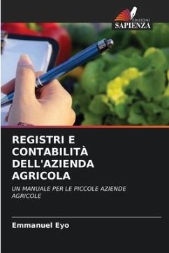 REGISTRI E CONTABILITÀ DELL'AZIENDA AGRICOLA - Eyo, Emmanuel
