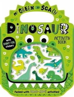 Cover Shiny Stickers My Green and Scaly Dinosaur Activity Book