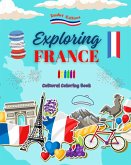 Exploring France - Cultural Coloring Book - Creative Designs of French Symbols
