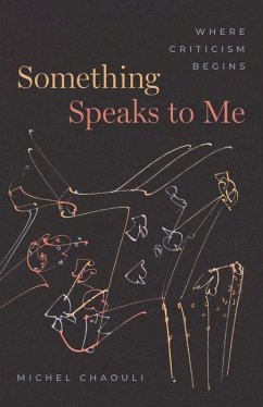 Something Speaks to Me - Chaouli, Michel