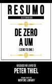 Resumo Estendido - De Zero A Um (Zero To One) (eBook, ePUB)