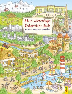 Mein wimmeliges Österreich-Buch - Thabet, Edith