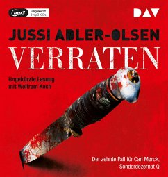 Verraten / Carl Mørck. Sonderdezernat Q Bd.10 (2 MP3-CDs) - Adler-Olsen, Jussi