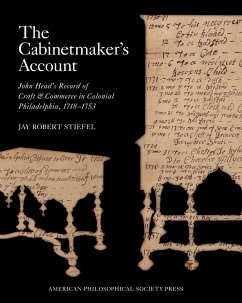 Cabinetmaker's Account - Stiefel, Jay Robert