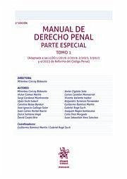 Cover Manual de Derecho Penal. Parte Especial. Tomo I 3ª Edición