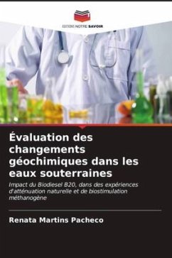 Cover Évaluation des changements géochimiques dans les eaux souterraines